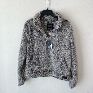 Simply Southern Grey Fleece Pullover Kids Youth Size Medium NWT
